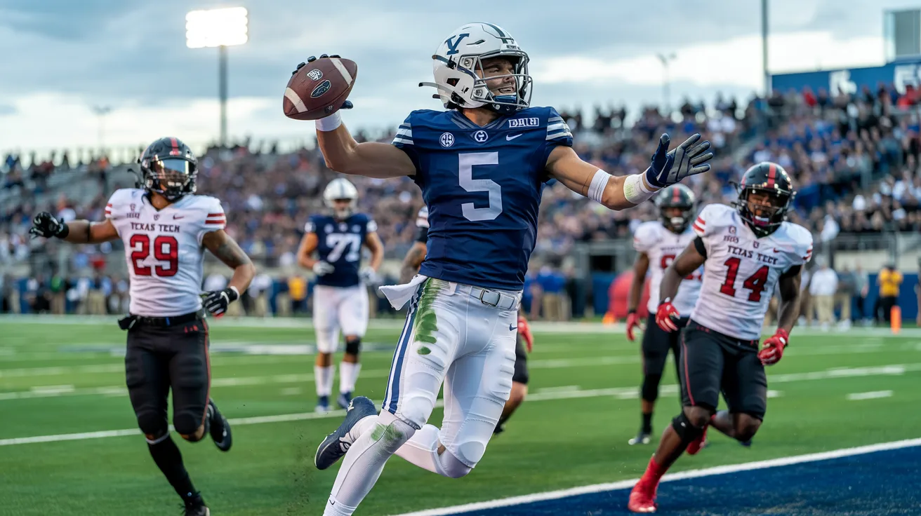 Where to Watch BYU Football vs Texas Tech Red Raiders Football