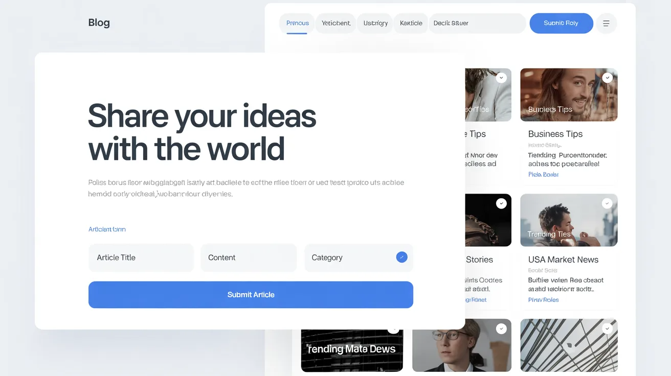 How Do I Submit an Article on Uploadblog.com?